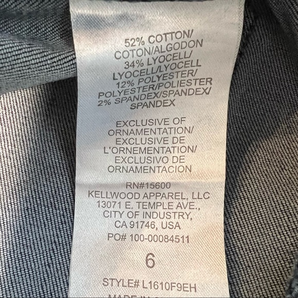 Wit & Wisdom Jeans Dark Navy Ankle Length Jeans - Picture 10 of 14